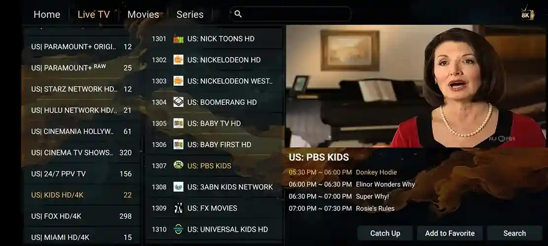 Preview 4 - Violet IPTV Premium IPTV Subscription